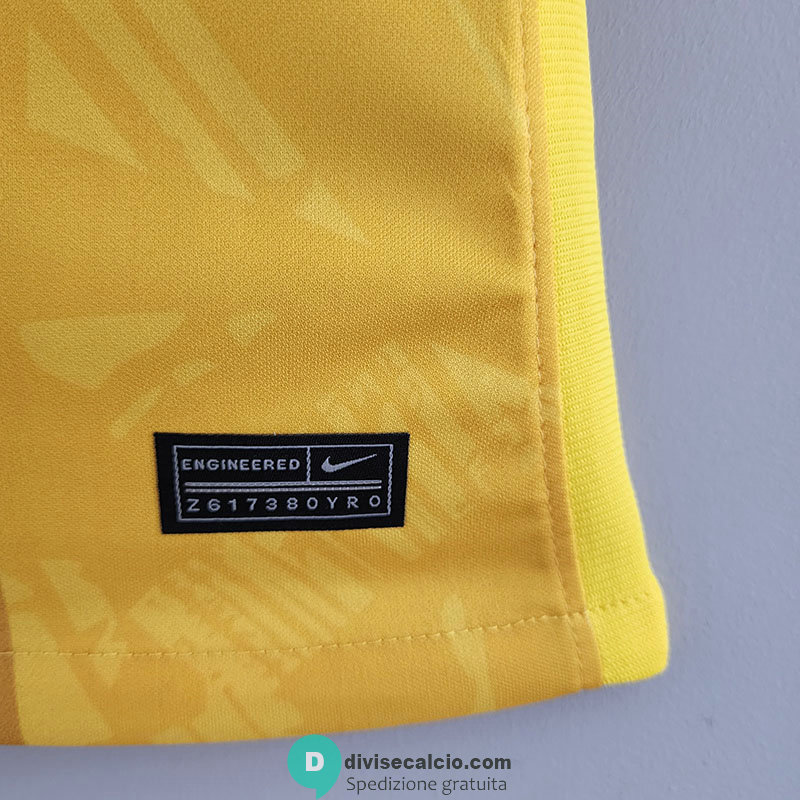 Maglia Donna Brasile Classic Yellow I 2022/2023