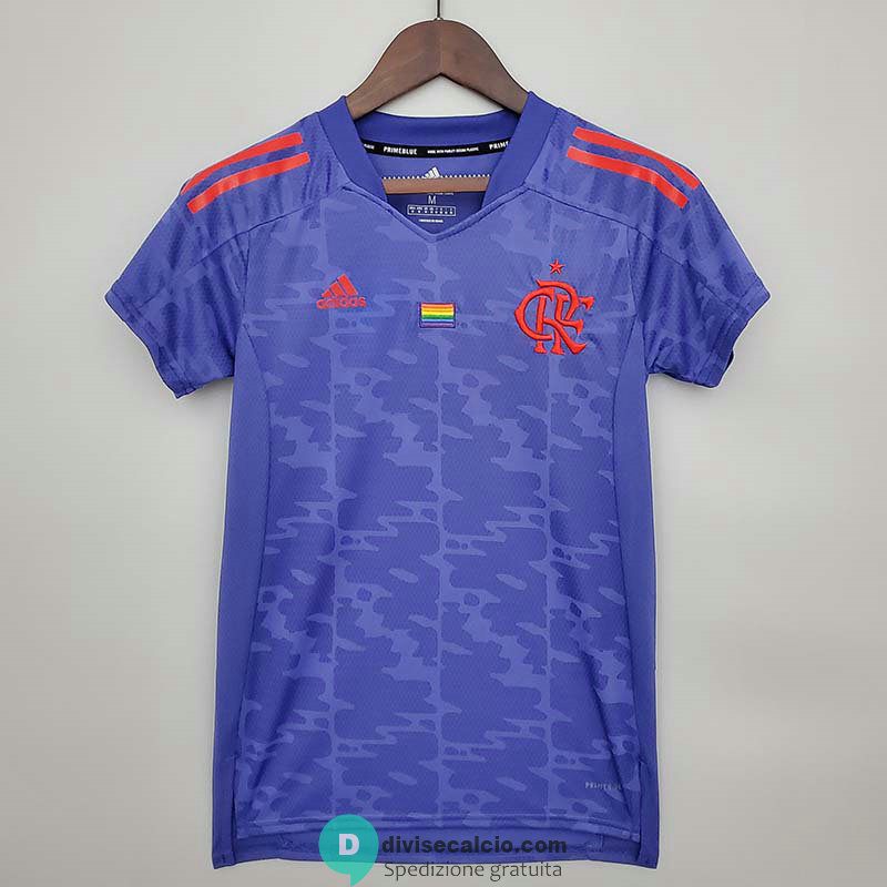 Maglia Donna Flamengo Pride Blue 2021/2022