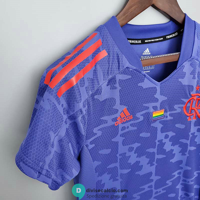 Maglia Donna Flamengo Pride Blue 2021/2022