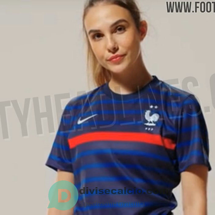 Maglia Donna Francia Gara Home Euro 2020