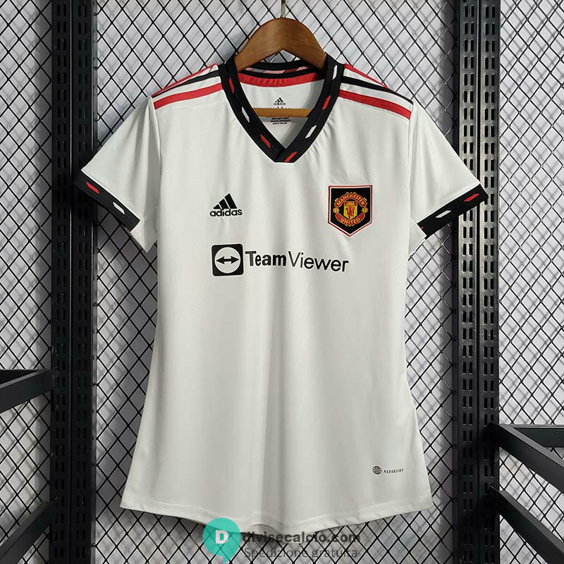 Maglia Donna Manchester United Gara Away 2022/2023