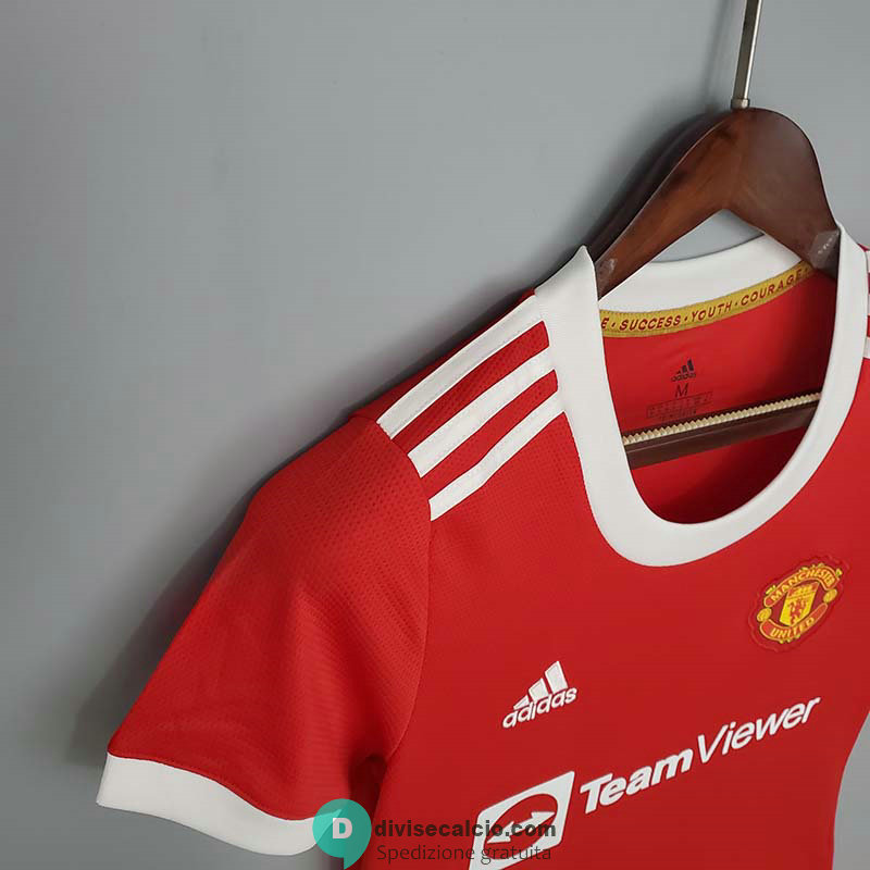 Maglia Donna Manchester United Gara Home 2021/2022