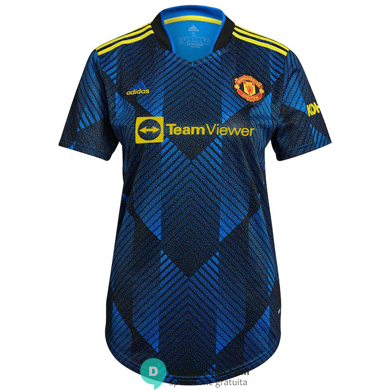 Maglia Donna Manchester United Gara Third 2021/2022