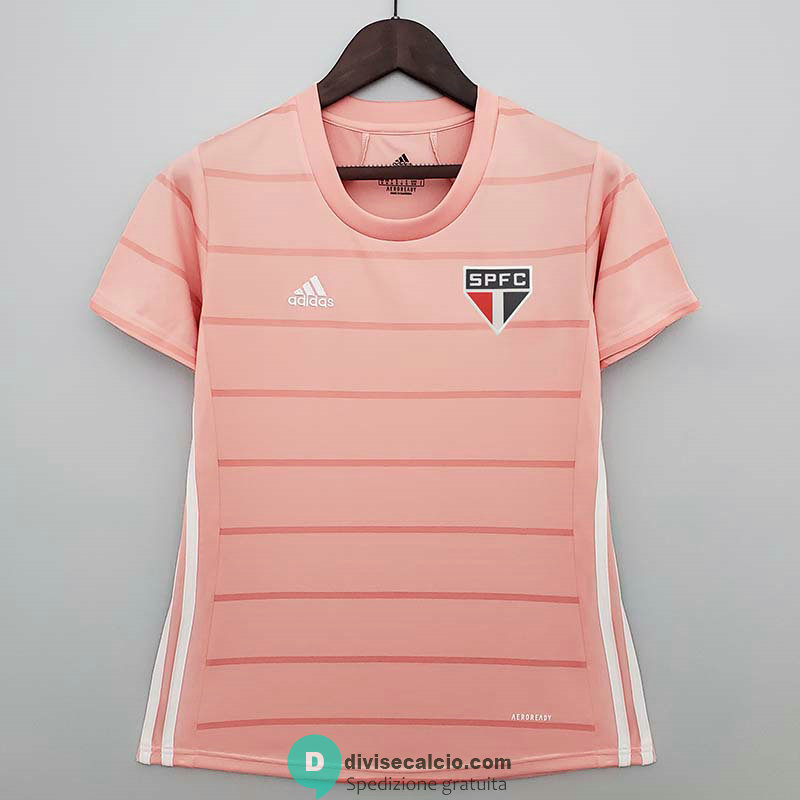 Maglia Donna Sao Paulo FC Training Pink IV 2021/2022