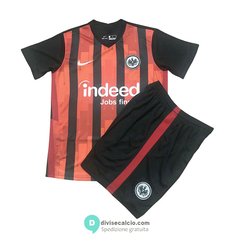 Maglia Eintracht Frankfurt Bambino Gara Home 2020/2021