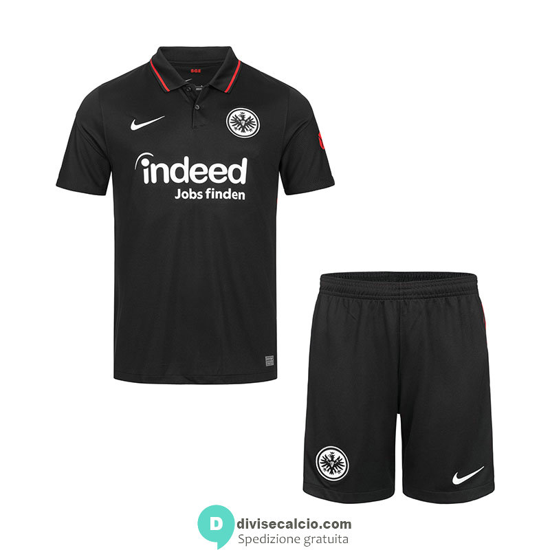 Maglia Eintracht Frankfurt Bambino Gara Home 2021/2022