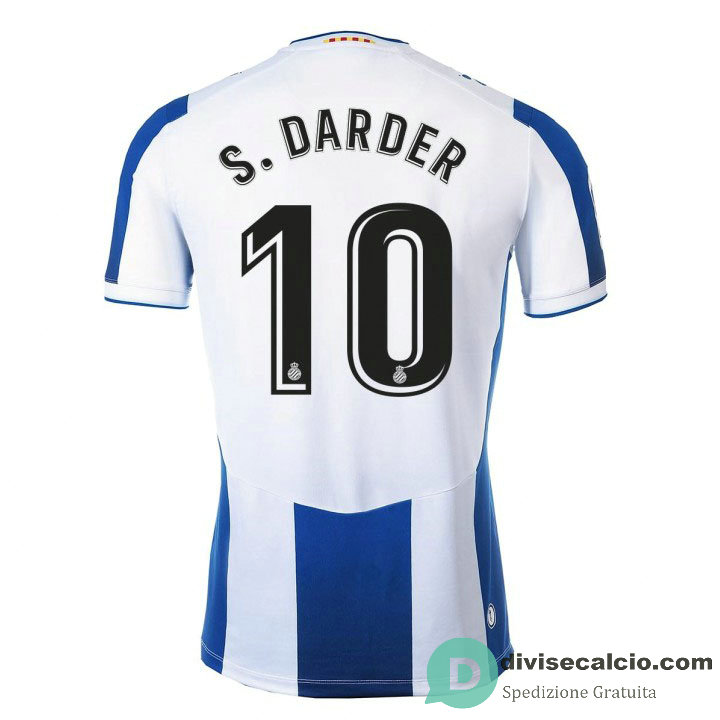 Maglia Espanyol Gara Home 10#S.DARDER 2019-2020