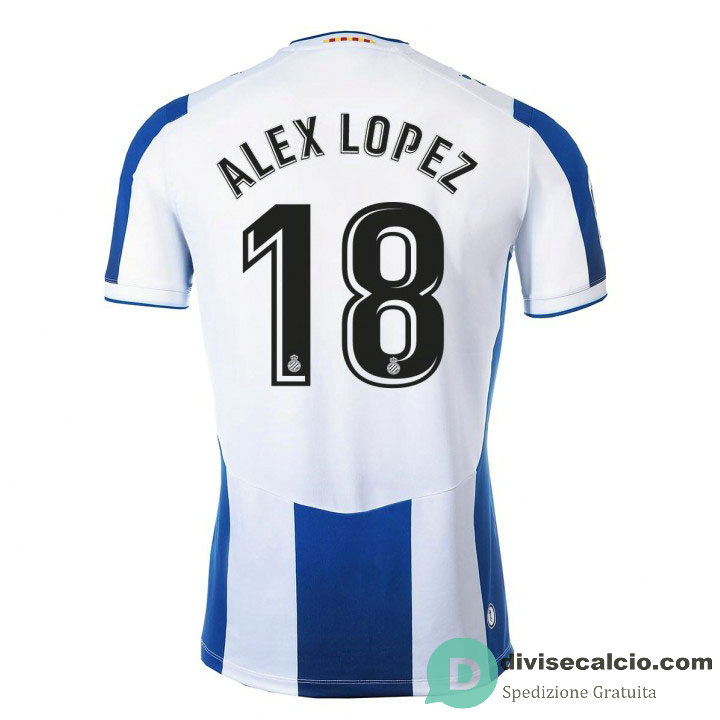 Maglia Espanyol Gara Home 18#ALEX LOPEZ 2019-2020