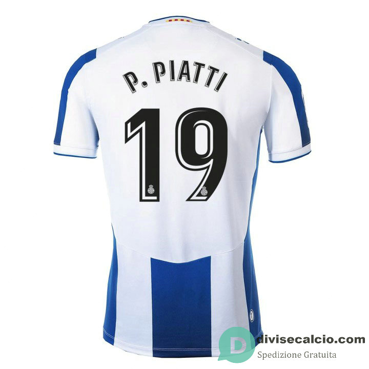 Maglia Espanyol Gara Home 19#P.PIATTI 2019-2020