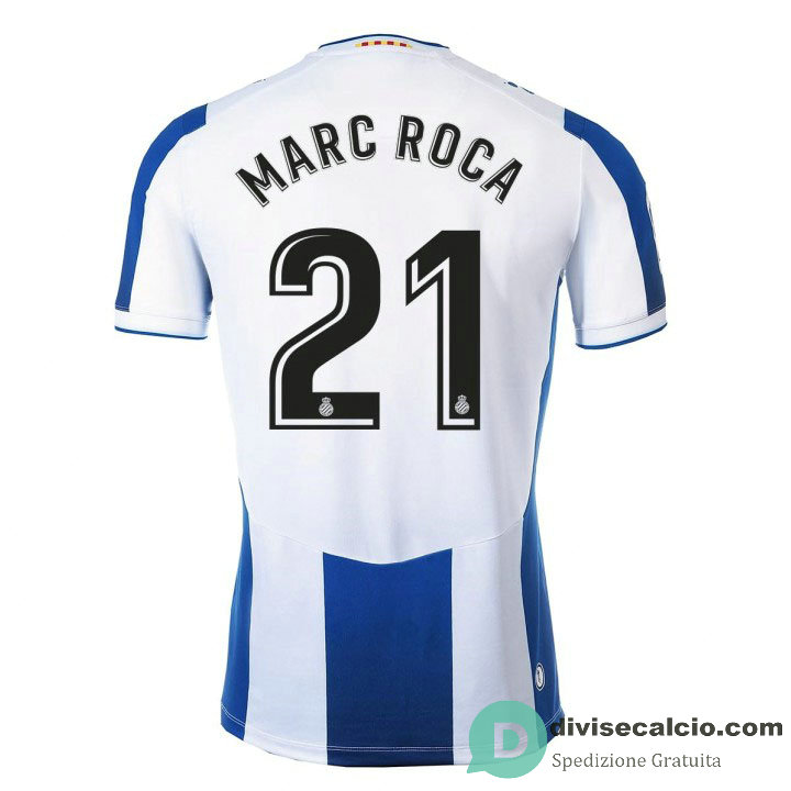 Maglia Espanyol Gara Home 21#MARC ROCA 2019-2020