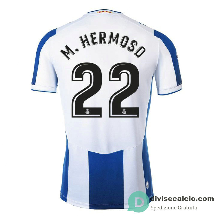 Maglia Espanyol Gara Home 22#M.HERMOSO 2019-2020