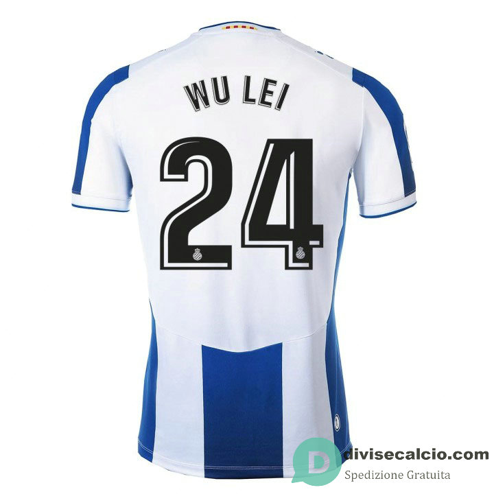 Maglia Espanyol Gara Home 24#WU LEI 2019-2020