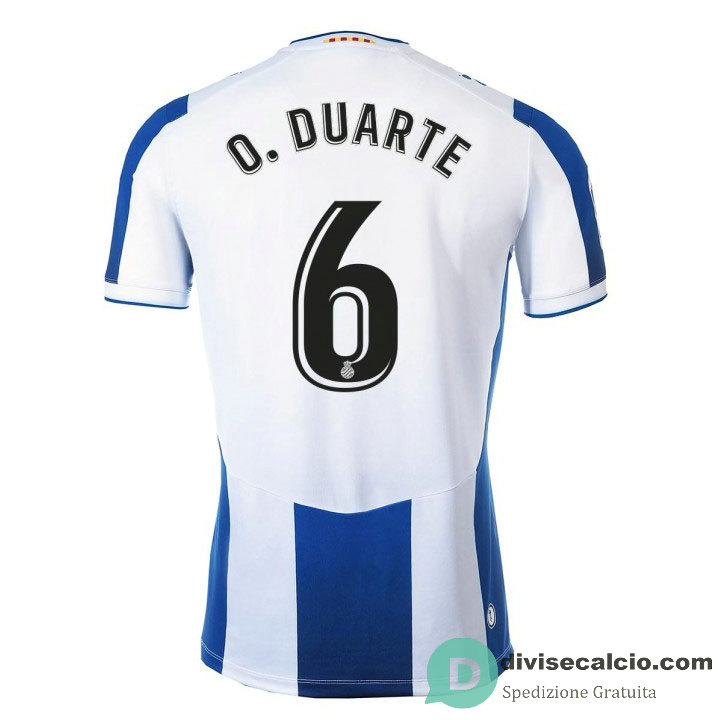 Maglia Espanyol Gara Home 6#O.DUARTE 2019-2020