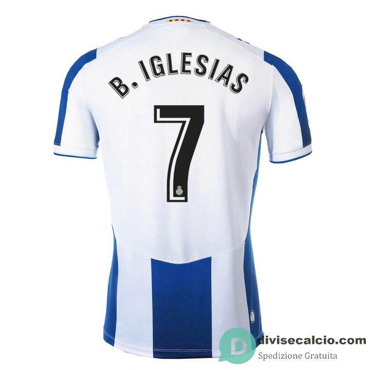 Maglia Espanyol Gara Home 7#B.IGLESIAS 2019-2020