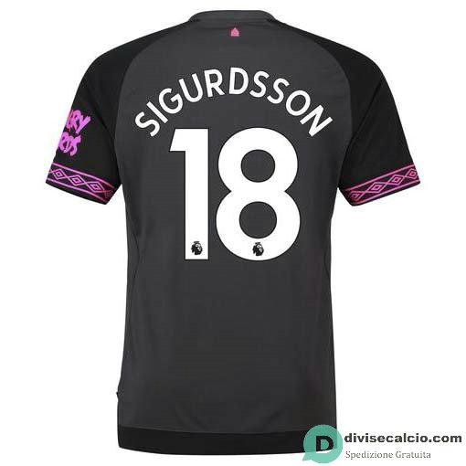 Maglia Everton Gara Away 18#SIGURDSSON 2018-2019