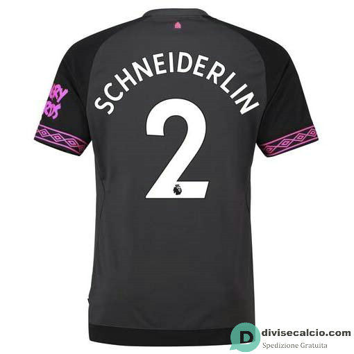 Maglia Everton Gara Away 2#SCHNEIDERLIN 2018-2019