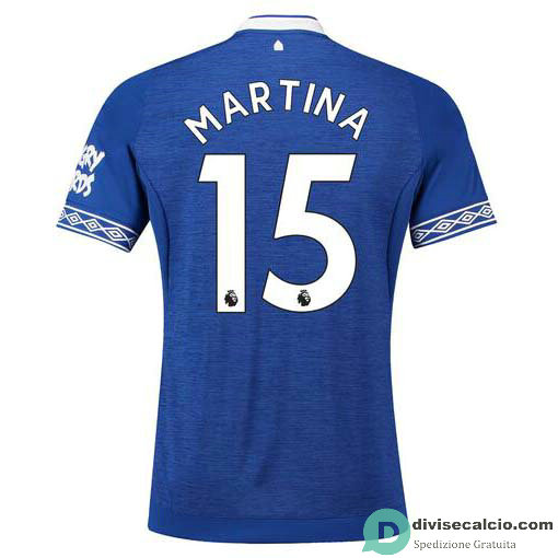 Maglia Everton Gara Home 15#MARTINA 2018-2019
