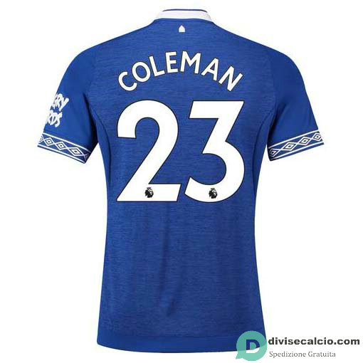 Maglia Everton Gara Home 23#COLEMAN 2018-2019