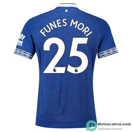 Maglia Everton Gara Home 25#FUNES MORI 2018-2019