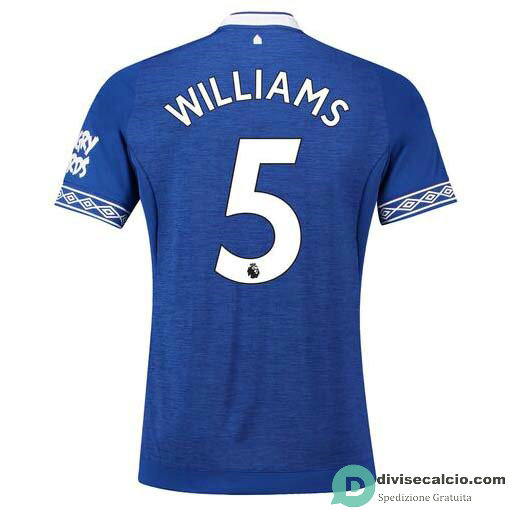 Maglia Everton Gara Home 5#WILLIAMS 2018-2019