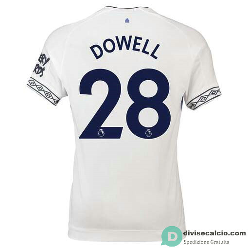 Maglia Everton Gara Third 28#DOWELL 2018-2019