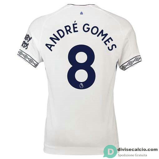 Maglia Everton Gara Third 8#ANDRE GOMES 2018-2019