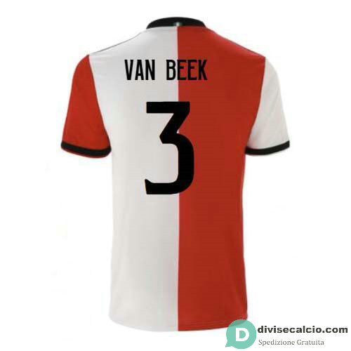 Maglia Feyenoord Gara Home #VAN BEEK 2018-2019