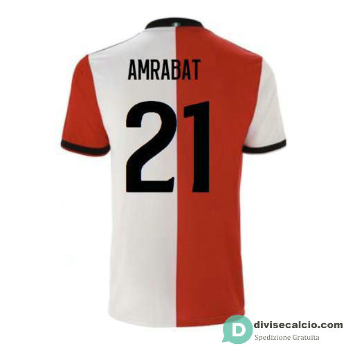 Maglia Feyenoord Gara Home 21#AMRABAT 2018-2019