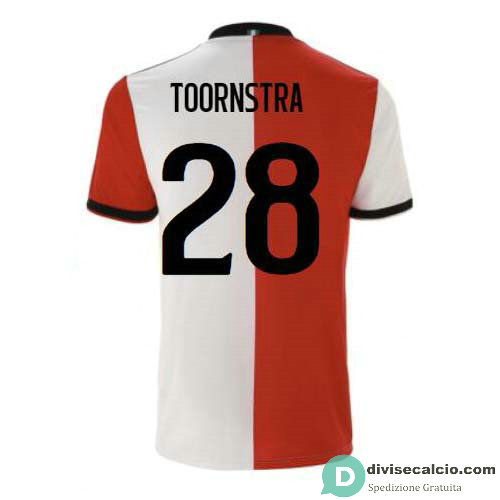 Maglia Feyenoord Gara Home 28#TOORNSTRA 2018-2019