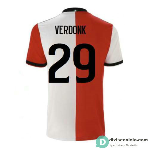 Maglia Feyenoord Gara Home 29#VERDONK 2018-2019