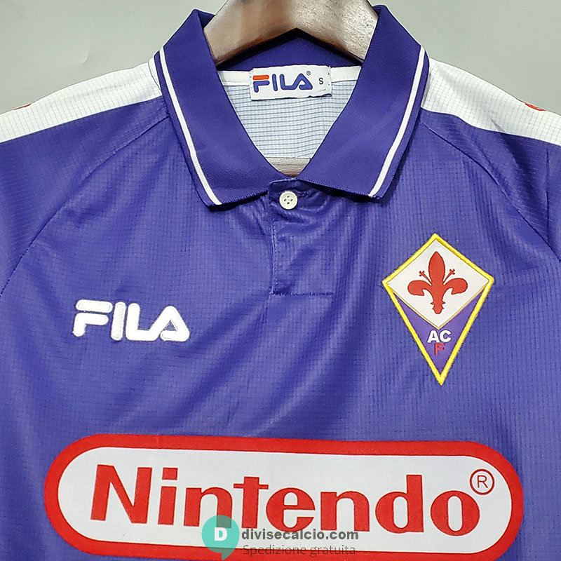 Maglia Fiorentina Retro Gara Home 1998/1999