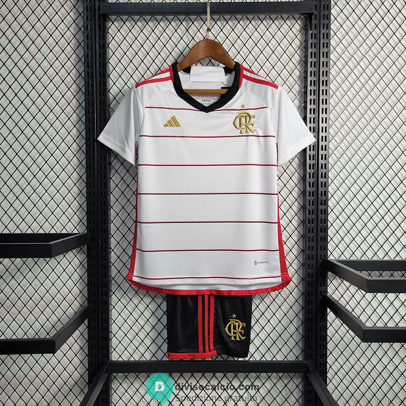 Maglia Flamengo Bambino Gara Away 2023/2024