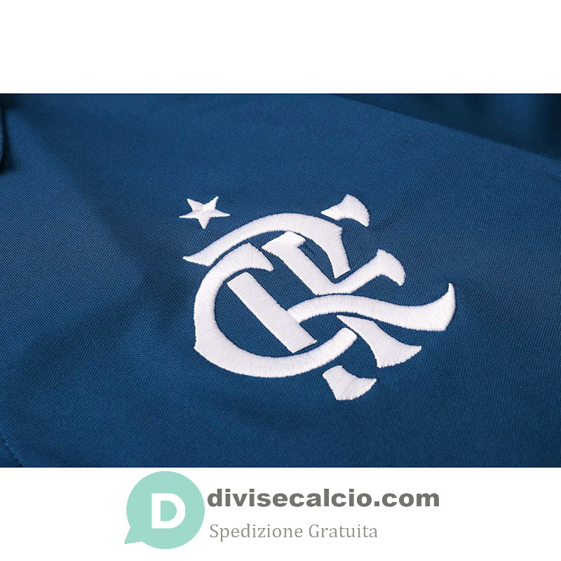Maglia Flamengo Polo Blue 2020/2021