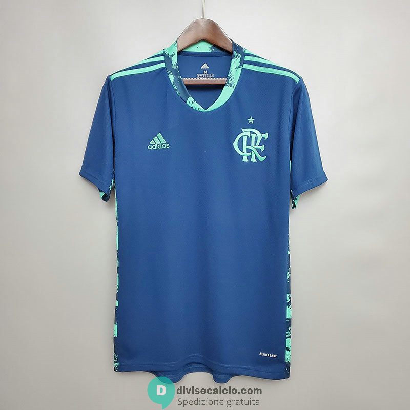 Maglia Flamengo Portiere Blue 2020/2021