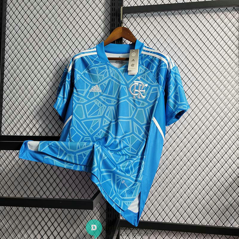 Maglia Flamengo Portiere Blue 2022/2023