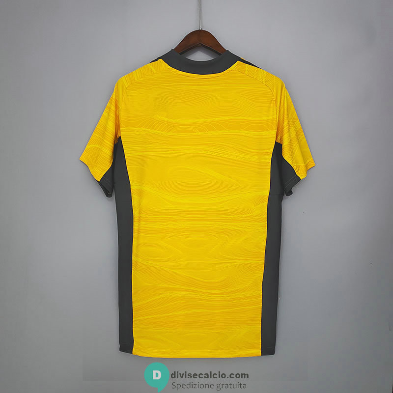 Maglia Flamengo Portiere Yellow 2021/2022