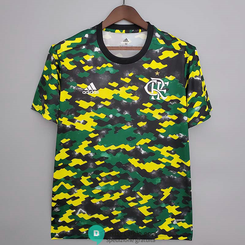 Maglia Flamengo Training Green II 2021/2022