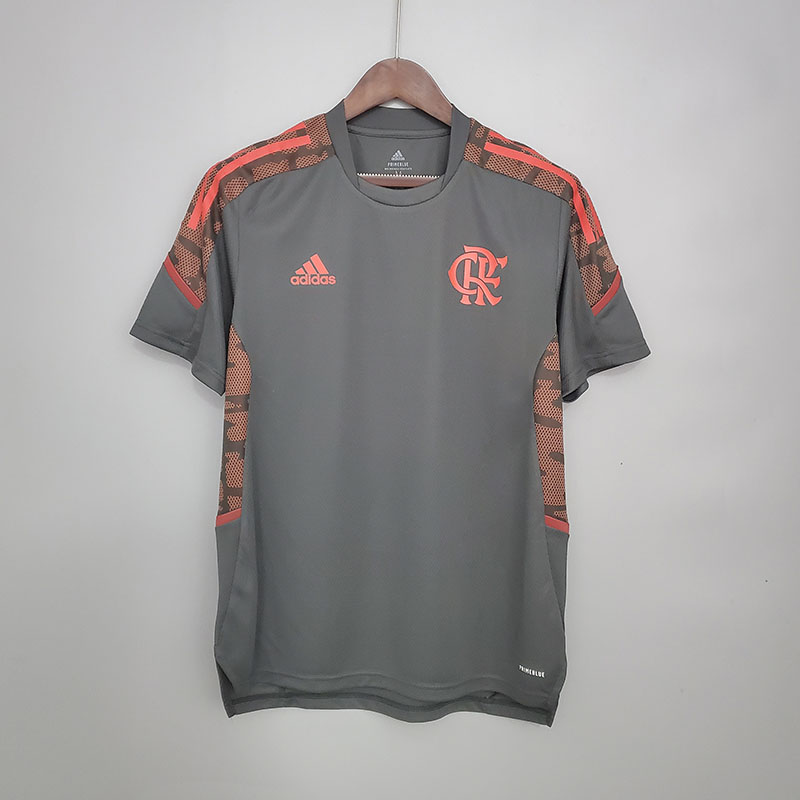 Maglia Flamengo Training Grey Red 2021/2022