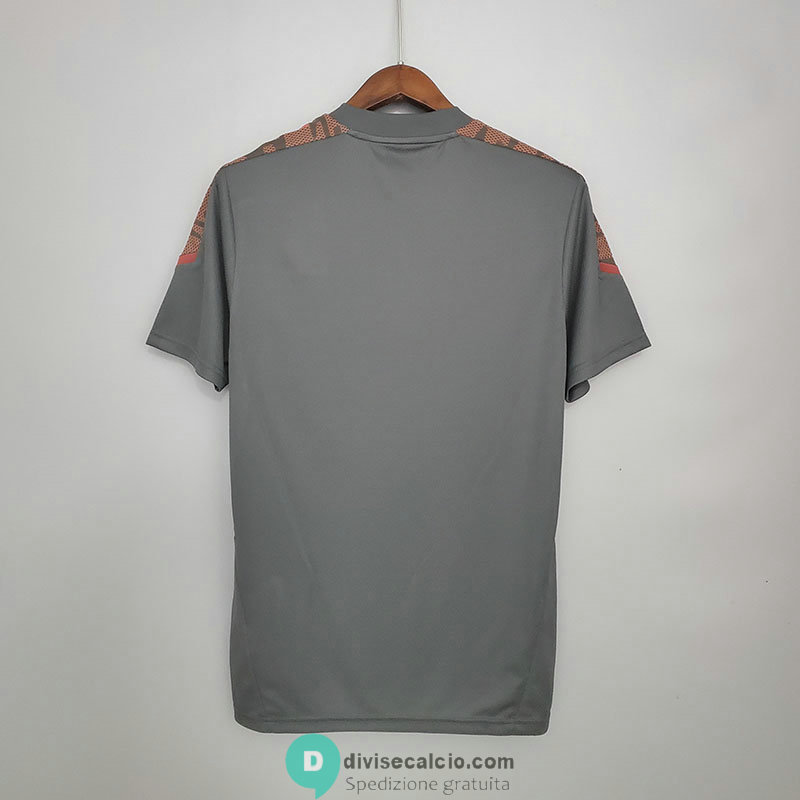 Maglia Flamengo Training Grey Red 2021/2022