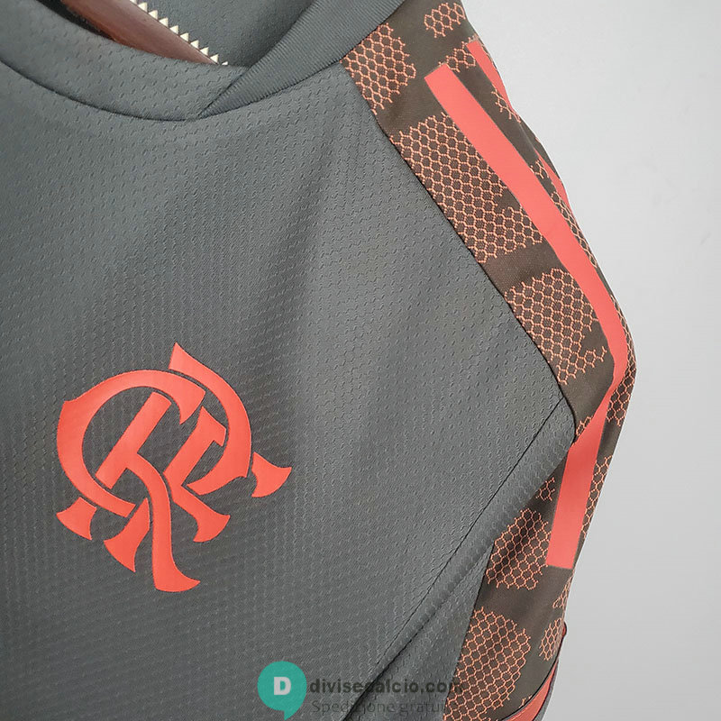 Maglia Flamengo Training Grey Red 2021/2022