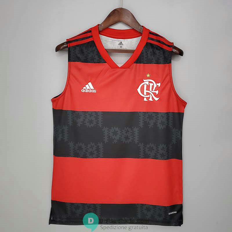 Maglia Flamengo Vest Black Red 2021/2022