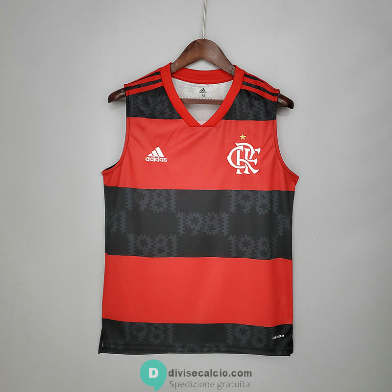 Maglia Flamengo Vest Black Red 2021/2022