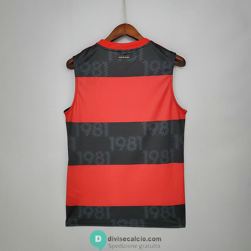 Maglia Flamengo Vest Black Red 2021/2022