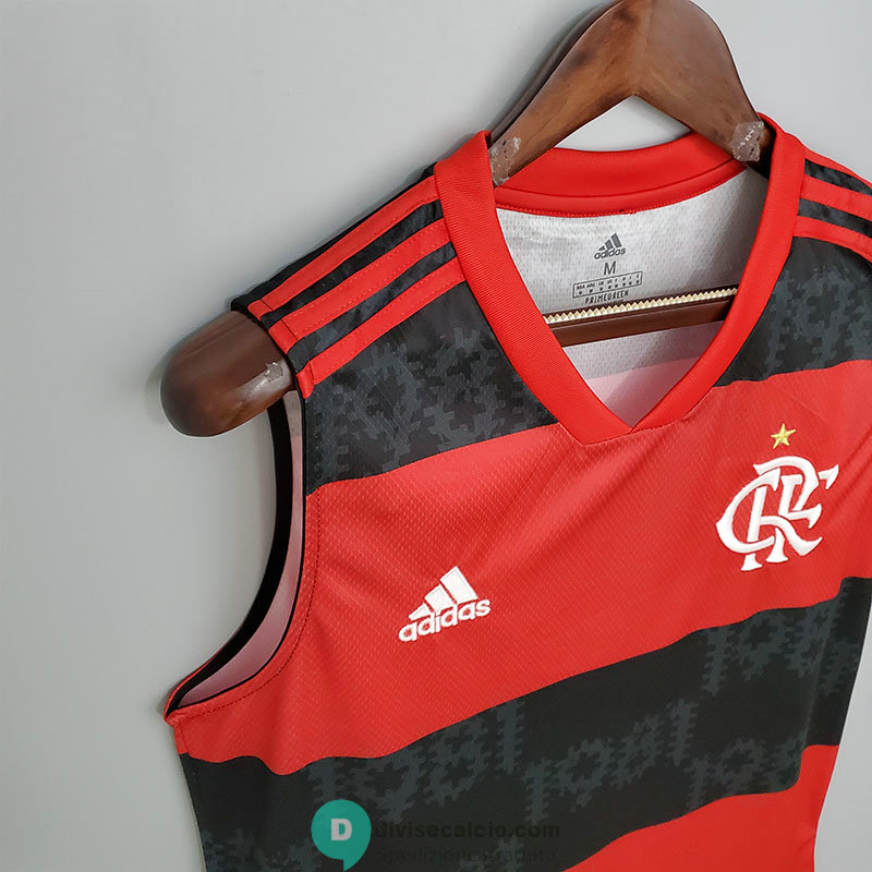 Maglia Flamengo Vest Black Red 2021/2022