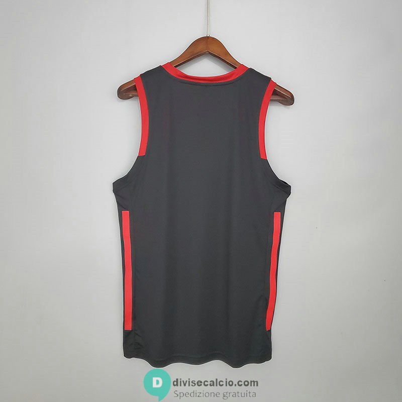 Maglia Flamengo Vest Red Black 2021/2022