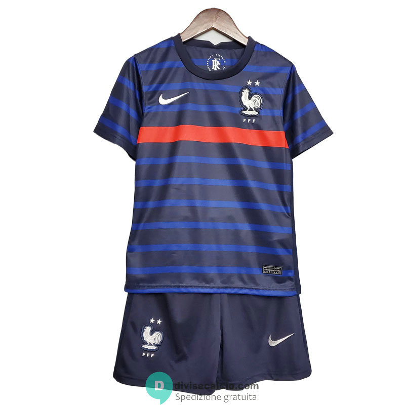 Maglia Francia Bambino Gara Home Euro 2020