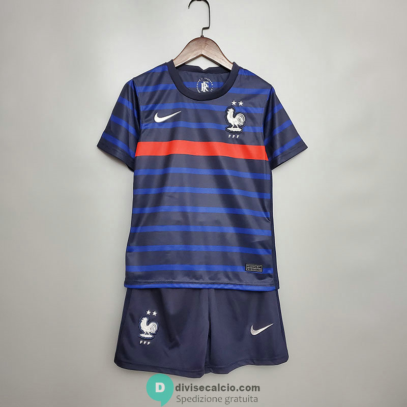 Maglia Francia Bambino Gara Home Euro 2020