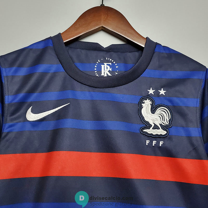 Maglia Francia Bambino Gara Home Euro 2020