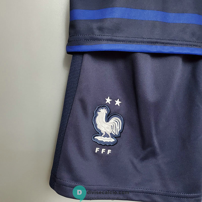 Maglia Francia Bambino Gara Home Euro 2020