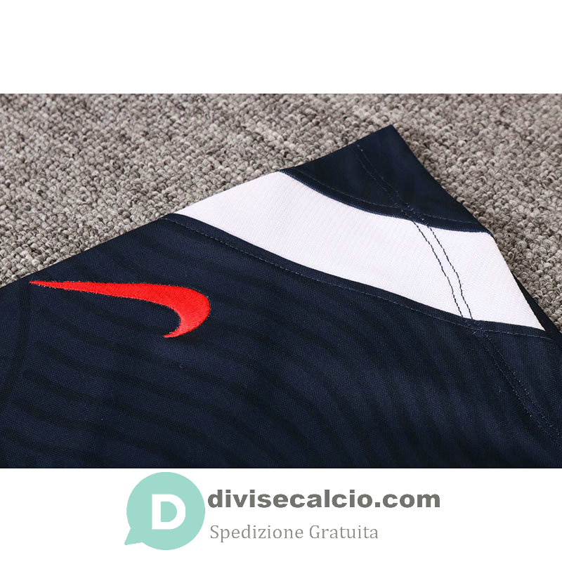 Maglia Francia Polo Navy 2020/2021